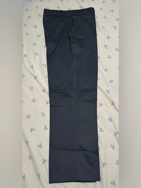 Men's Charcoal Work Pants 32x30 | 4 Pockets | Flat Front | New - Picture 2 of 12